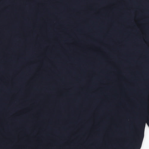 Trutex Mens Blue V-Neck Cotton Pullover Jumper Size S