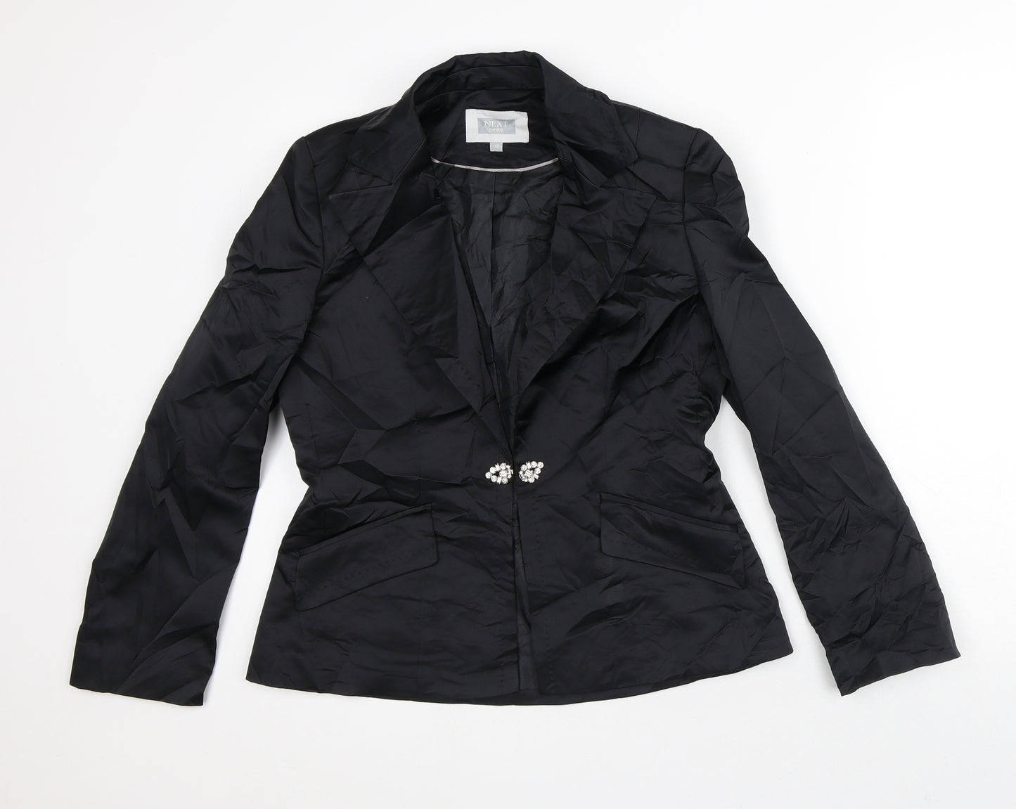 NEXT Womens Black Jacket Blazer Size 12