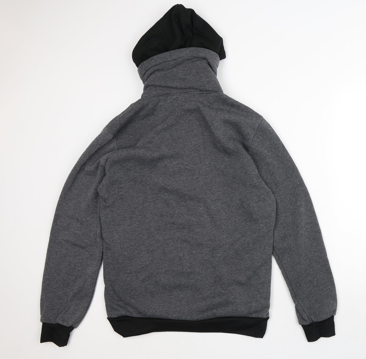 Zorza Mens Grey Striped Polyester Full Zip Hoodie Size XL - 2 Zips