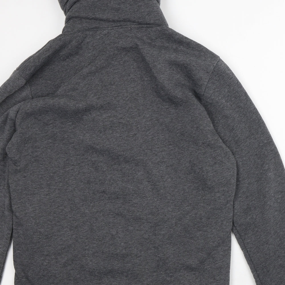 Zorza Mens Grey Striped Polyester Full Zip Hoodie Size XL - 2 Zips