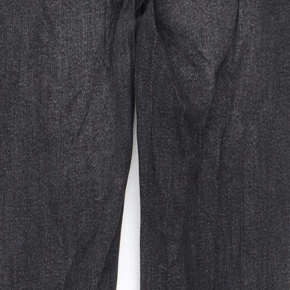 River Island Womens Grey Cotton Skinny Jeans Size 8 L28 in Regular