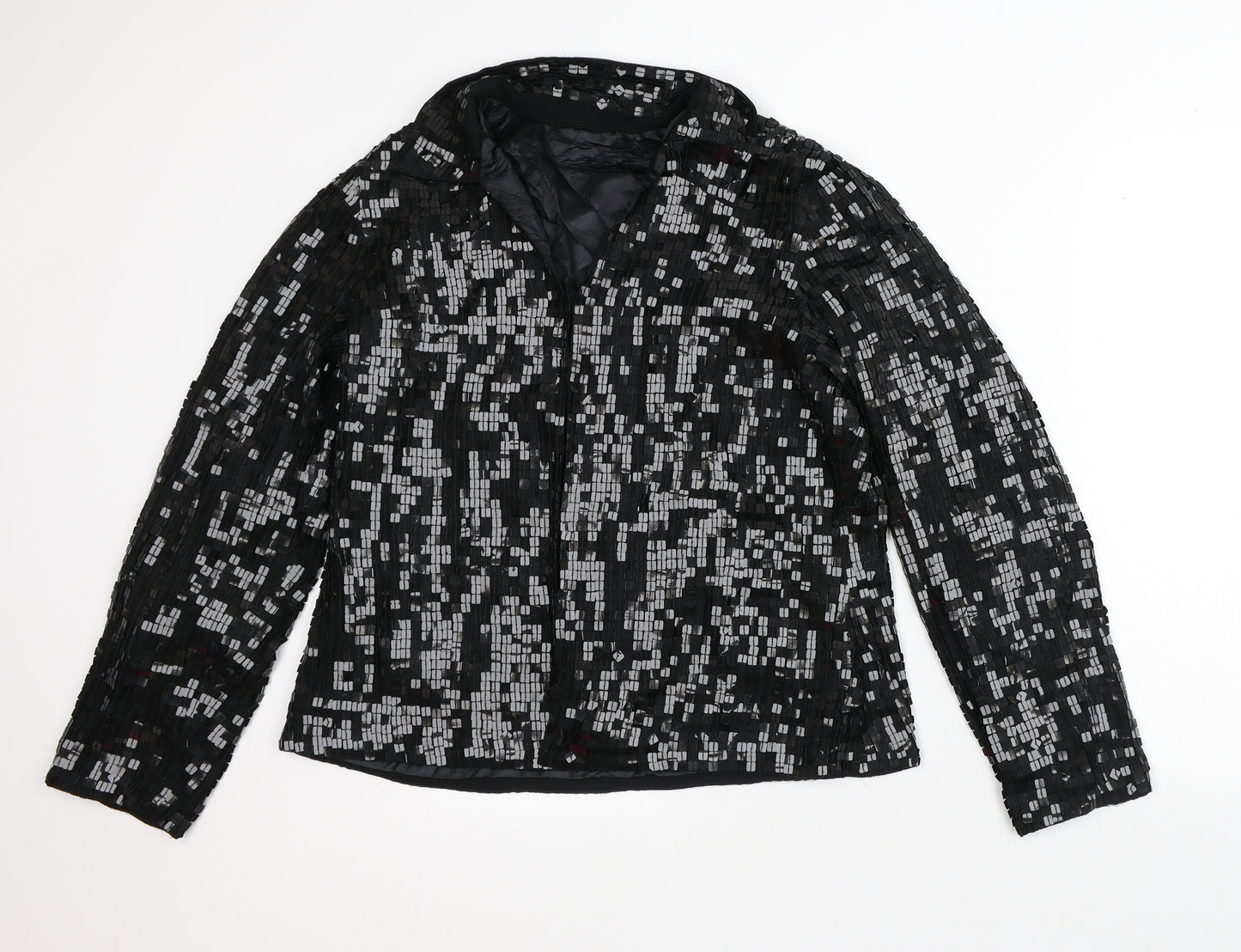 Preworn Womens Black Jacket Size L