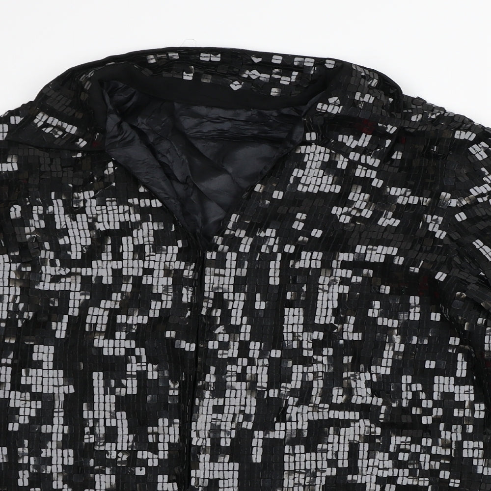 Preworn Womens Black Jacket Size L