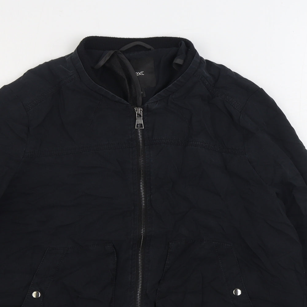 NEXT Womens Black Jacket Size 10 Zip