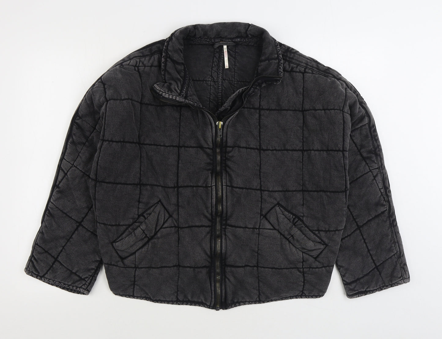 Free People Mens Black Jacket Size XS Zip