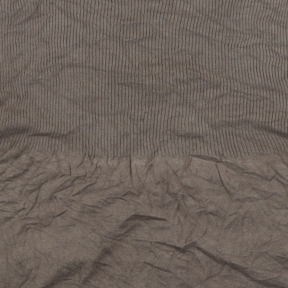 Atmosphere Womens Brown V-Neck Viscose Cardigan Jumper Size 18