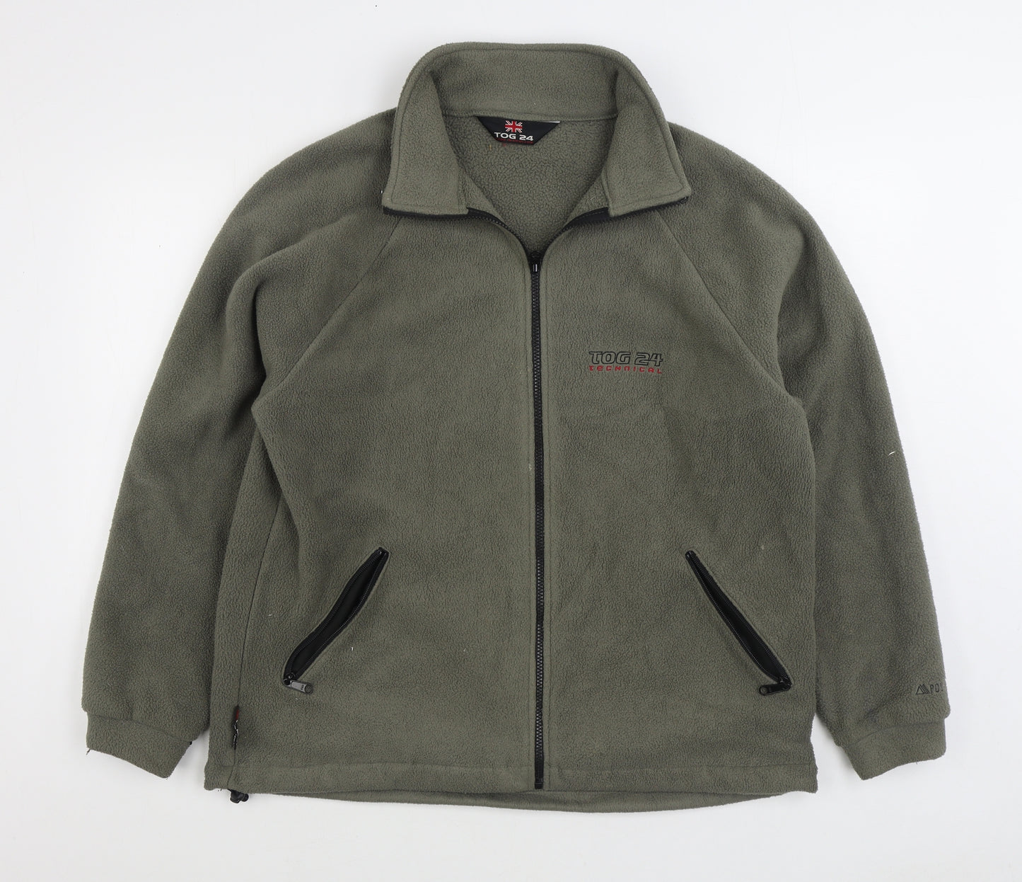 TOG 24 Mens Green Jacket Size L Zip