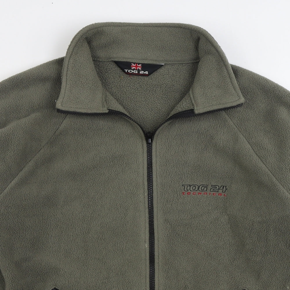 TOG 24 Mens Green Jacket Size L Zip