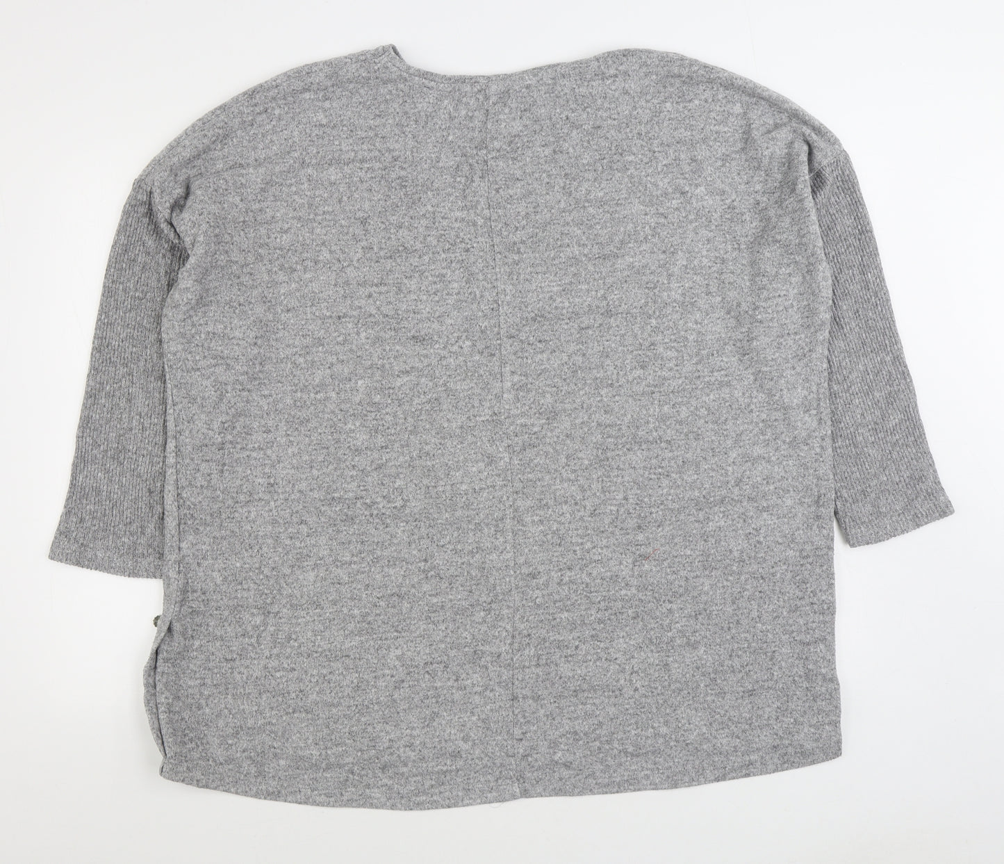 George Womens Grey Viscose Pullover Sweatshirt Size XL Pullover