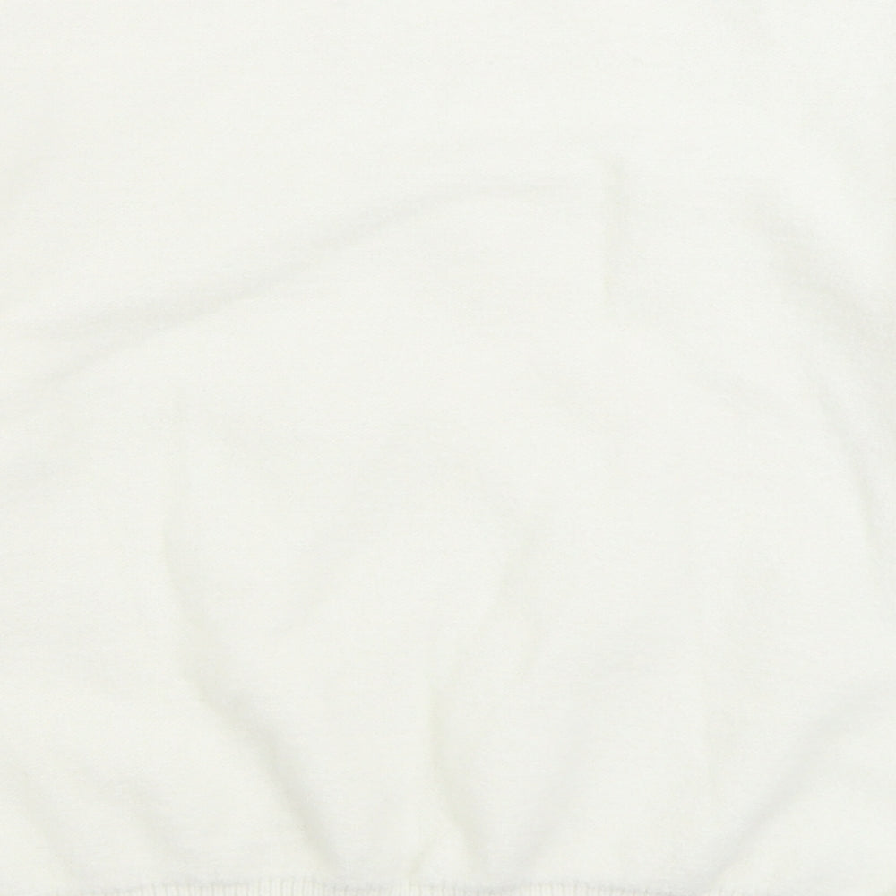 Belcci Womens White Round Neck Acrylic Pullover Jumper Size S