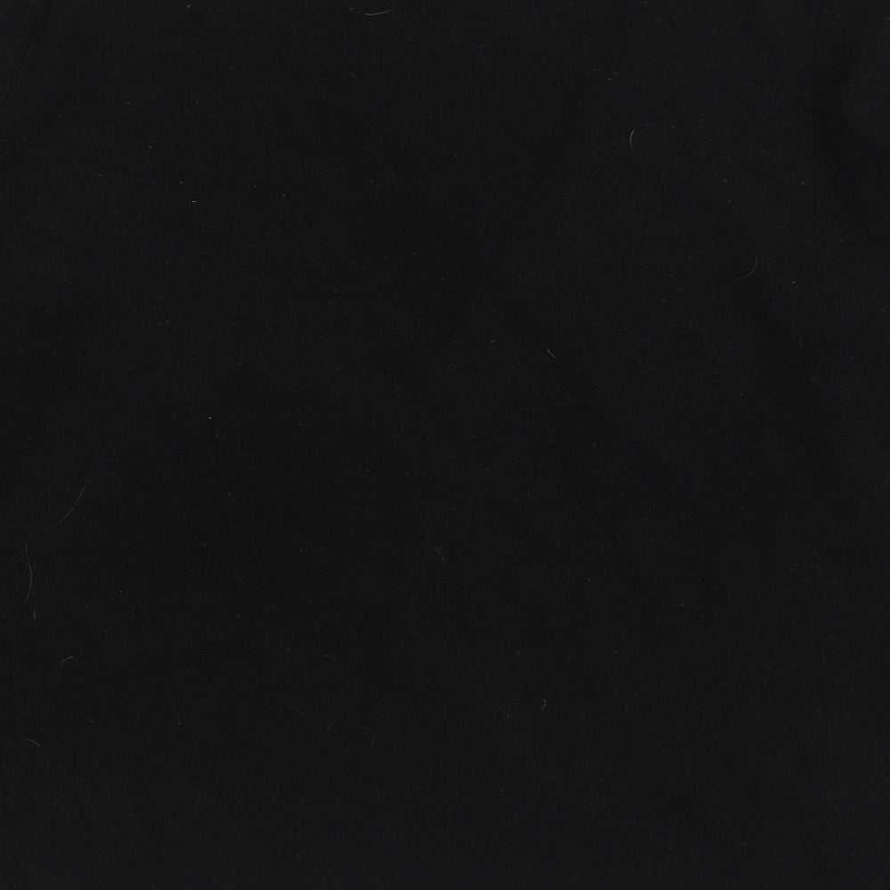 Per Una Womens Black V-Neck Acrylic Cardigan Jumper Size 18