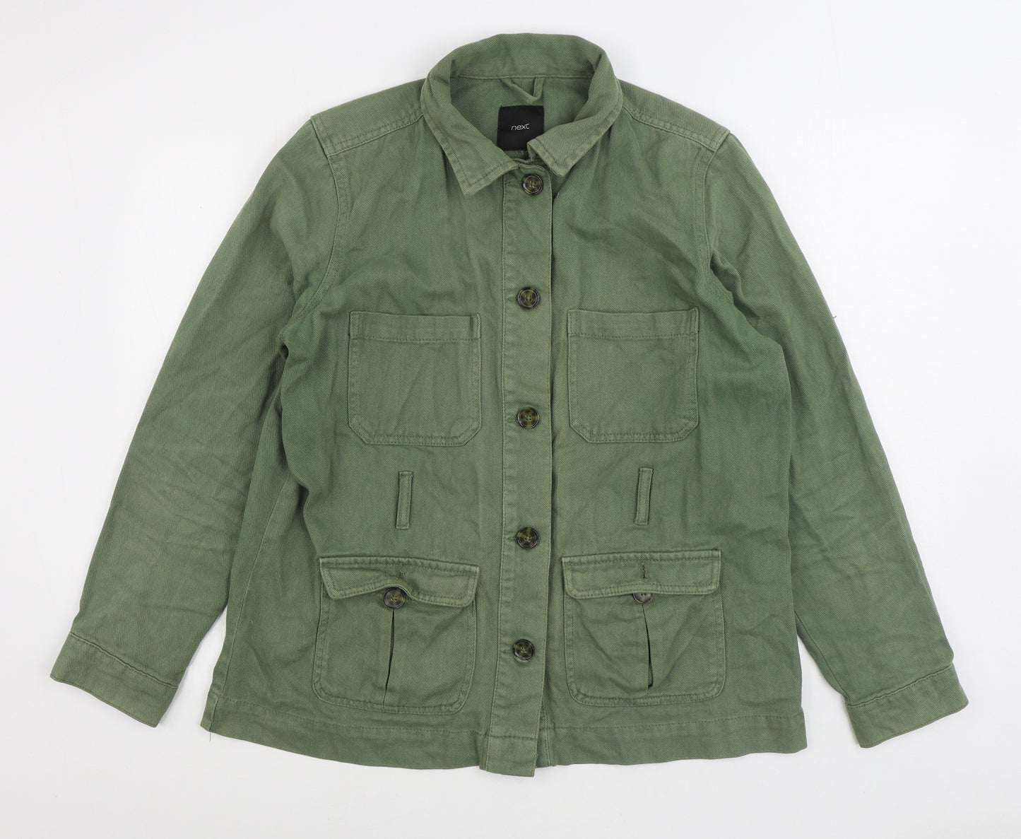 NEXT Mens Green Jacket Size M Button