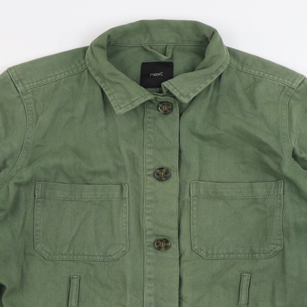 NEXT Mens Green Jacket Size M Button