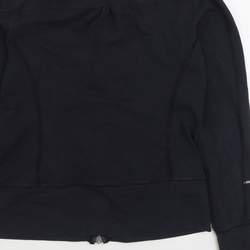 Nike Womens Black Jacket Size M Zip