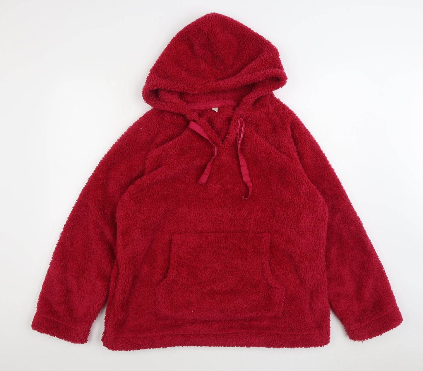 TU Womens Red Solid Polyester Top Pyjama Top Size XL