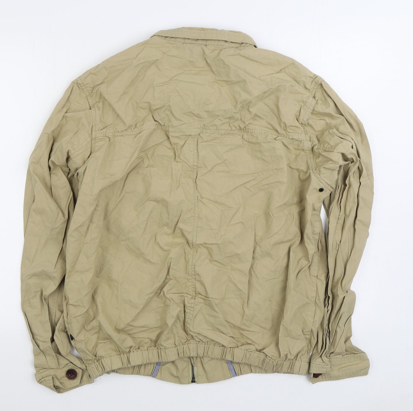 Farah Mens Beige Jacket Size L Zip