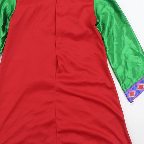 George Boys Multicoloured Solid Polyester Robe Size 5-6 Years Hook & Loop - Nativity Costume