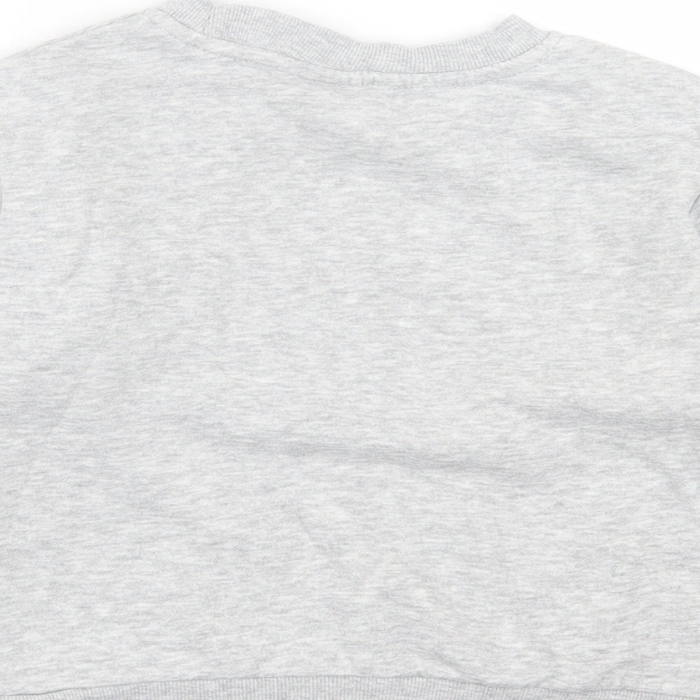 h7m Boys Grey Cotton Pullover Sweatshirt Size 2-3 Years Pullover