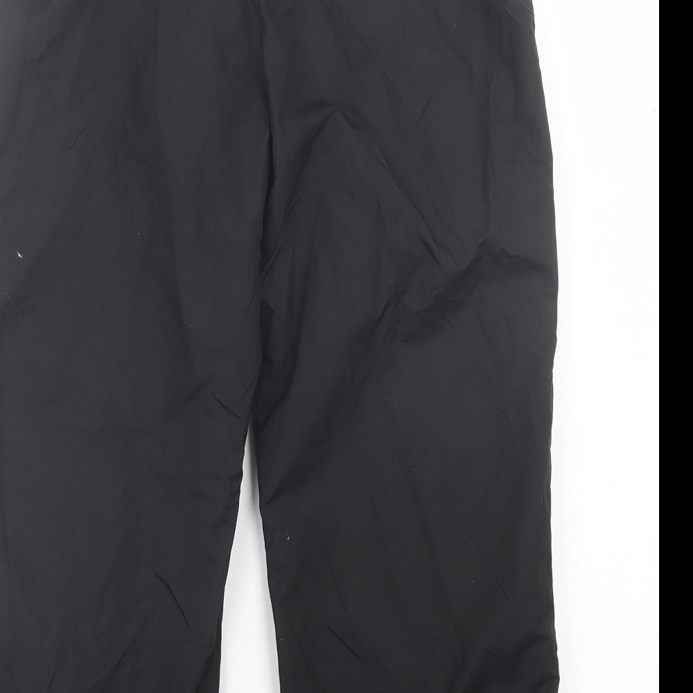 Trespass Boys Black Polyamide Rain Trousers Trousers Size 5-6 Years Regular Pullover