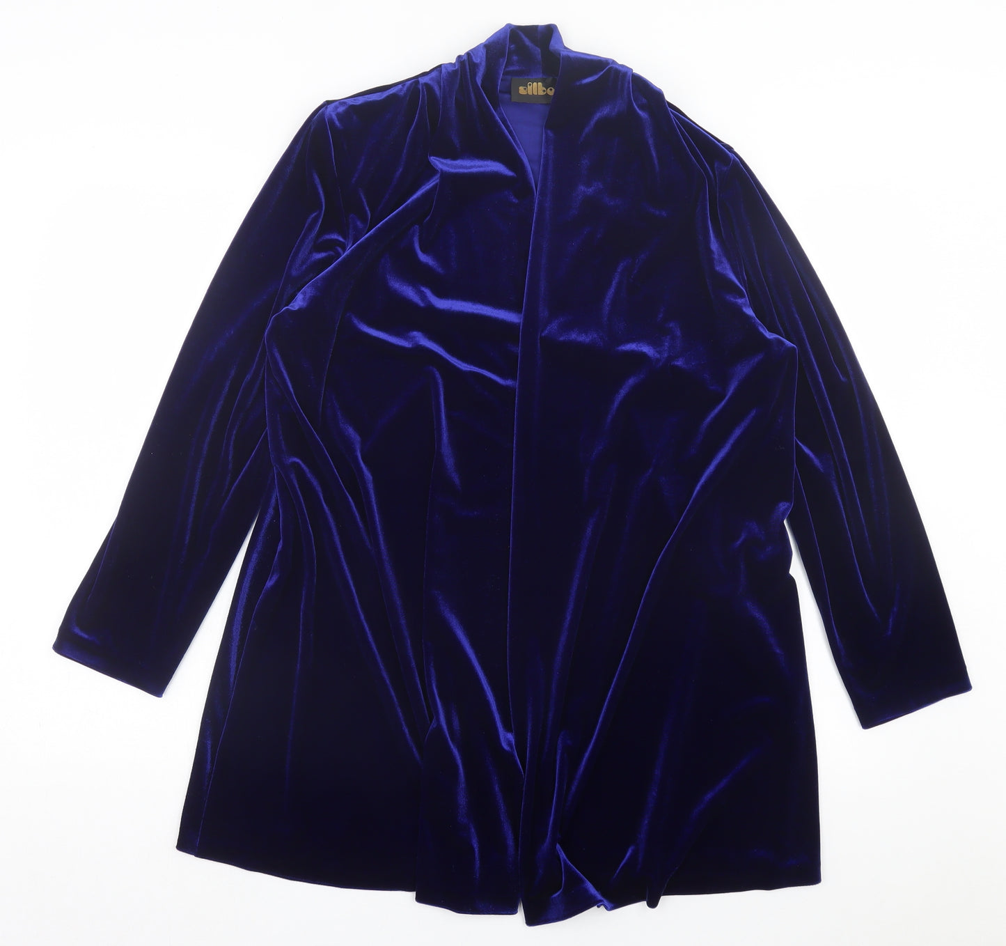 allbor Womens Blue Jacket Size 10