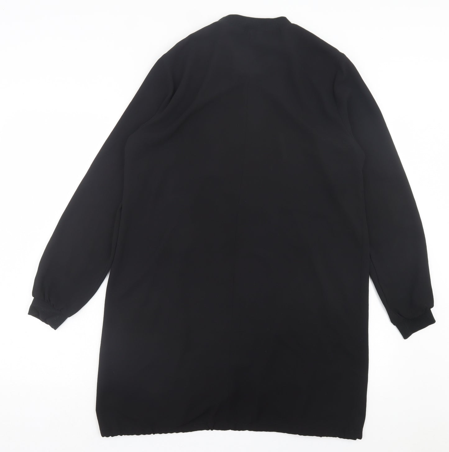F&F Womens Black Jacket Size 12 Zip