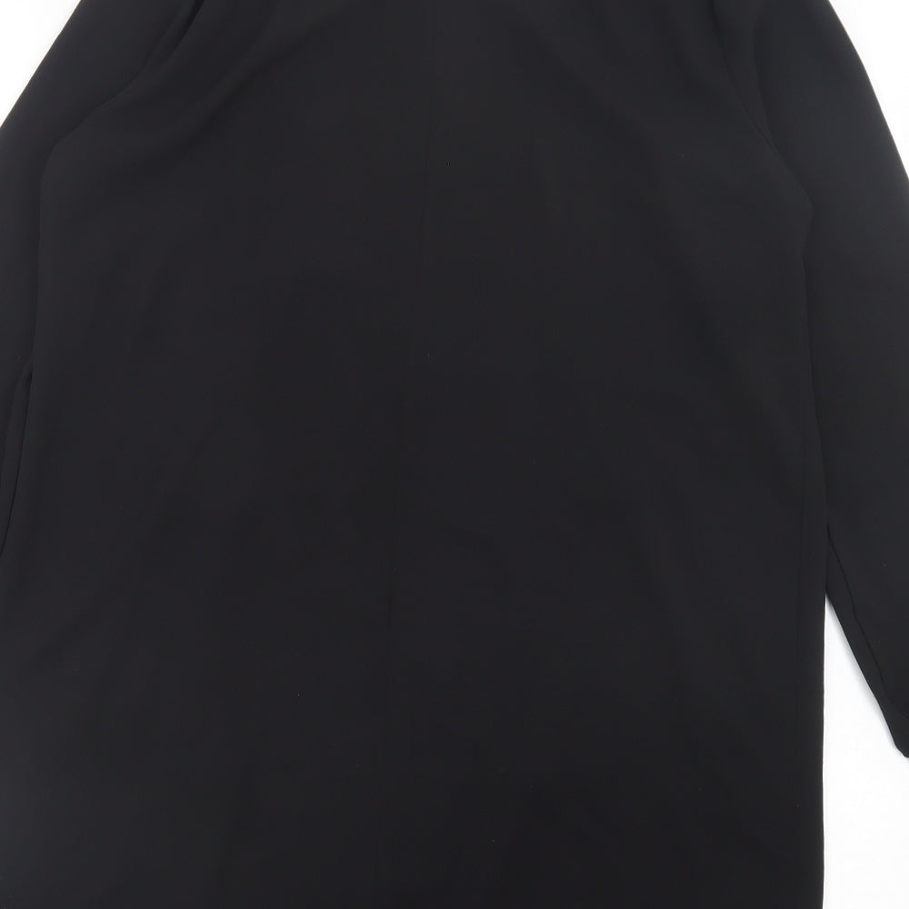 F&F Womens Black Jacket Size 12 Zip