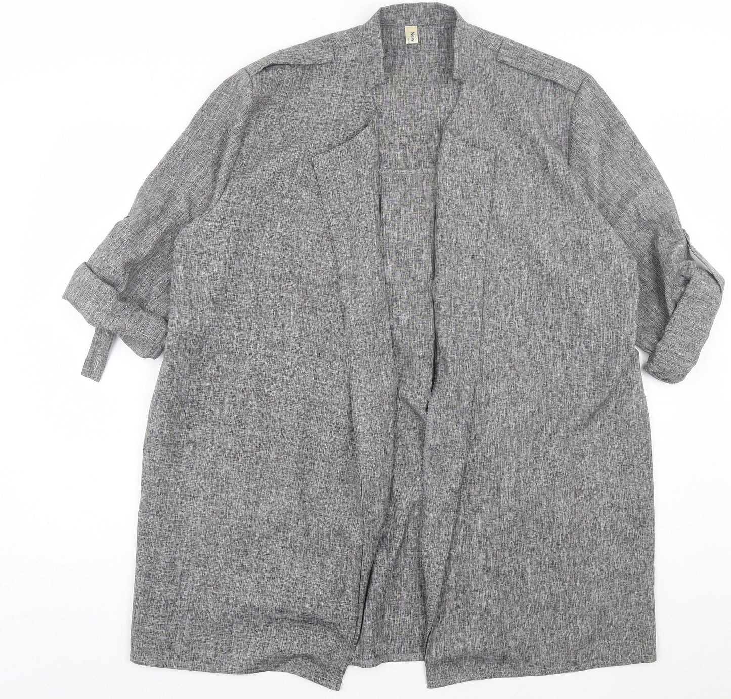 New Light Womens Grey Jacket Size 3XL