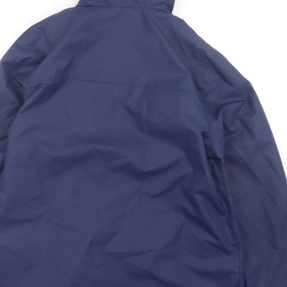 George Womens Blue Jacket Coat Size 16 Zip