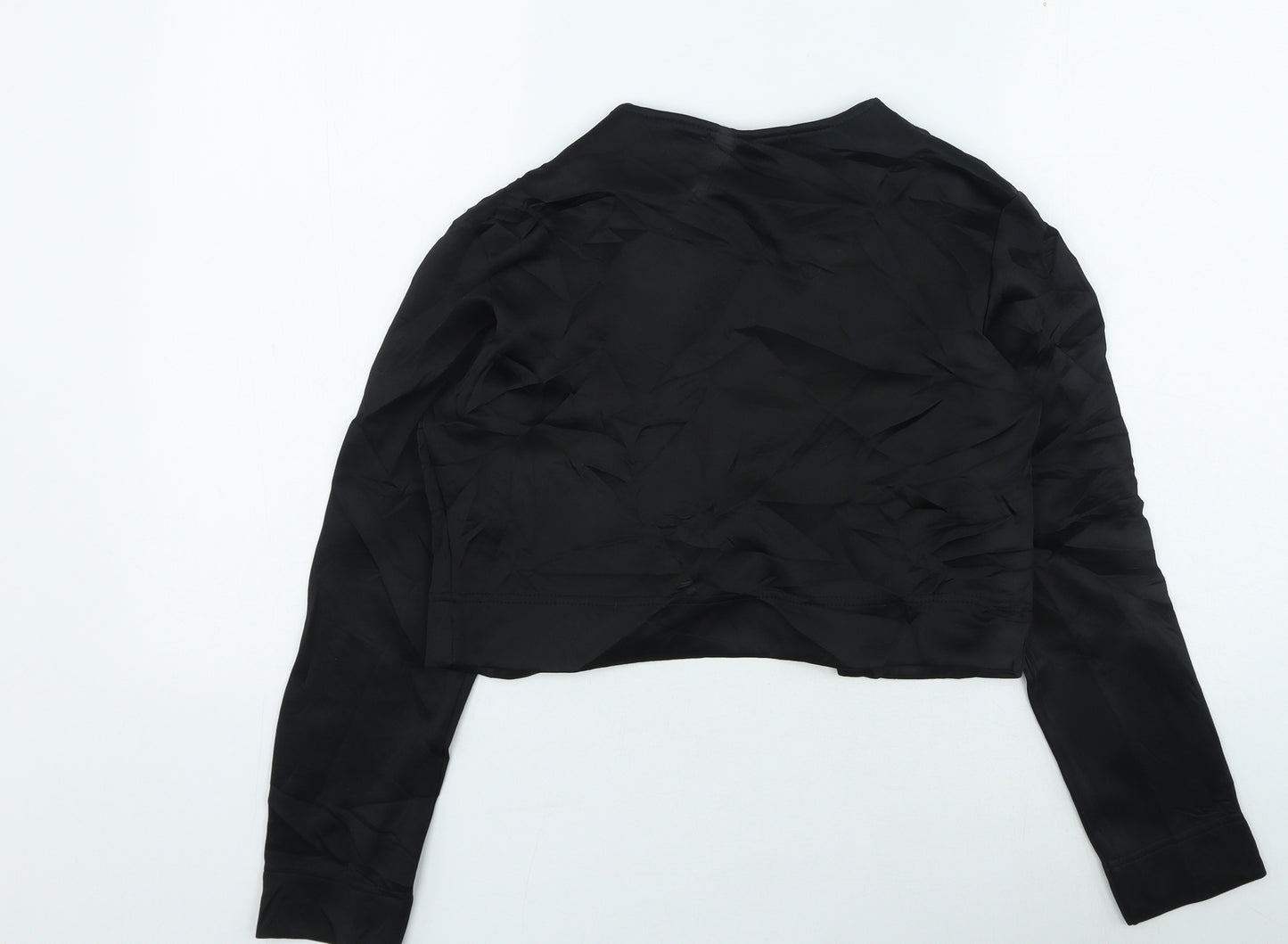 Boohoo Womens Black Jacket Size 12