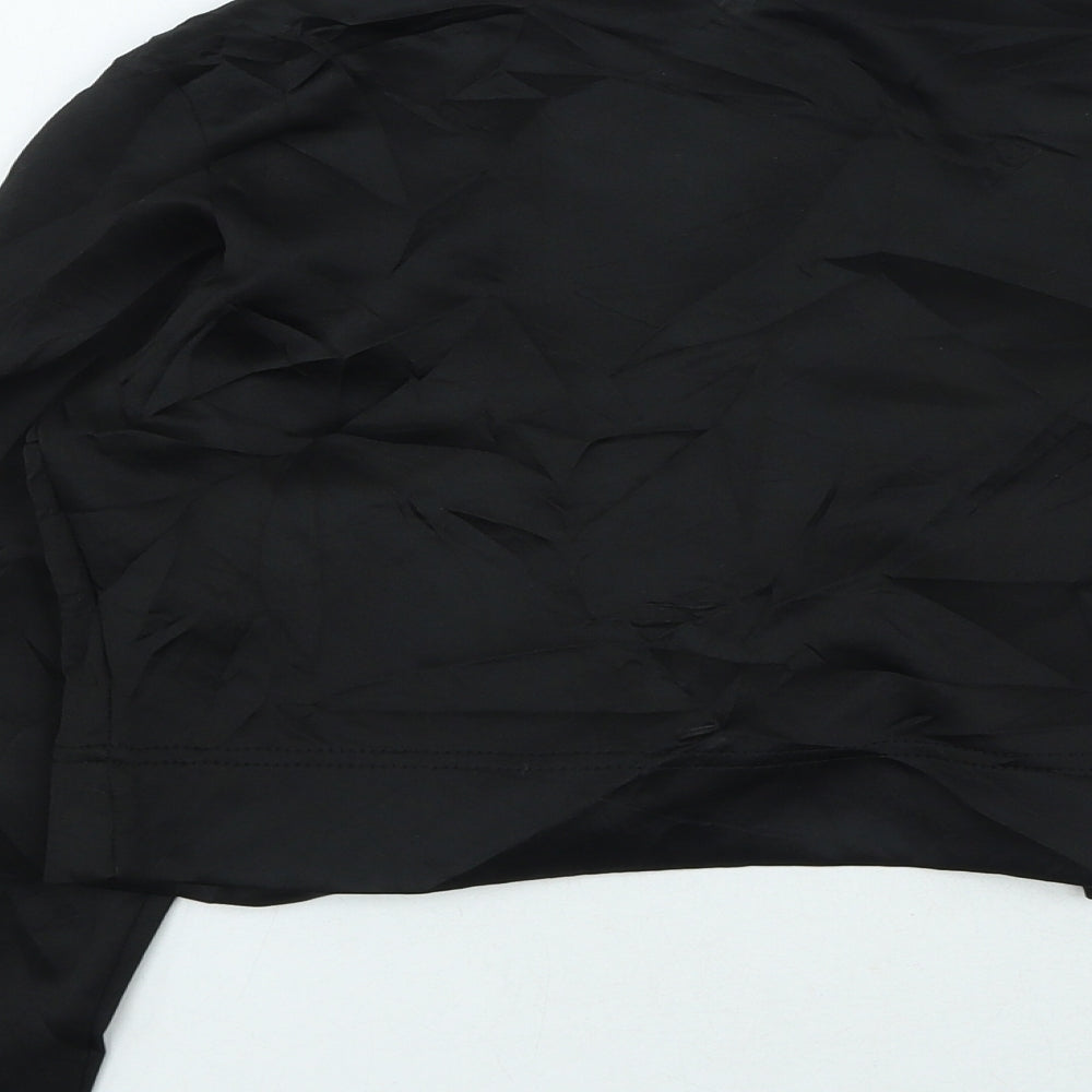 Boohoo Womens Black Jacket Size 12