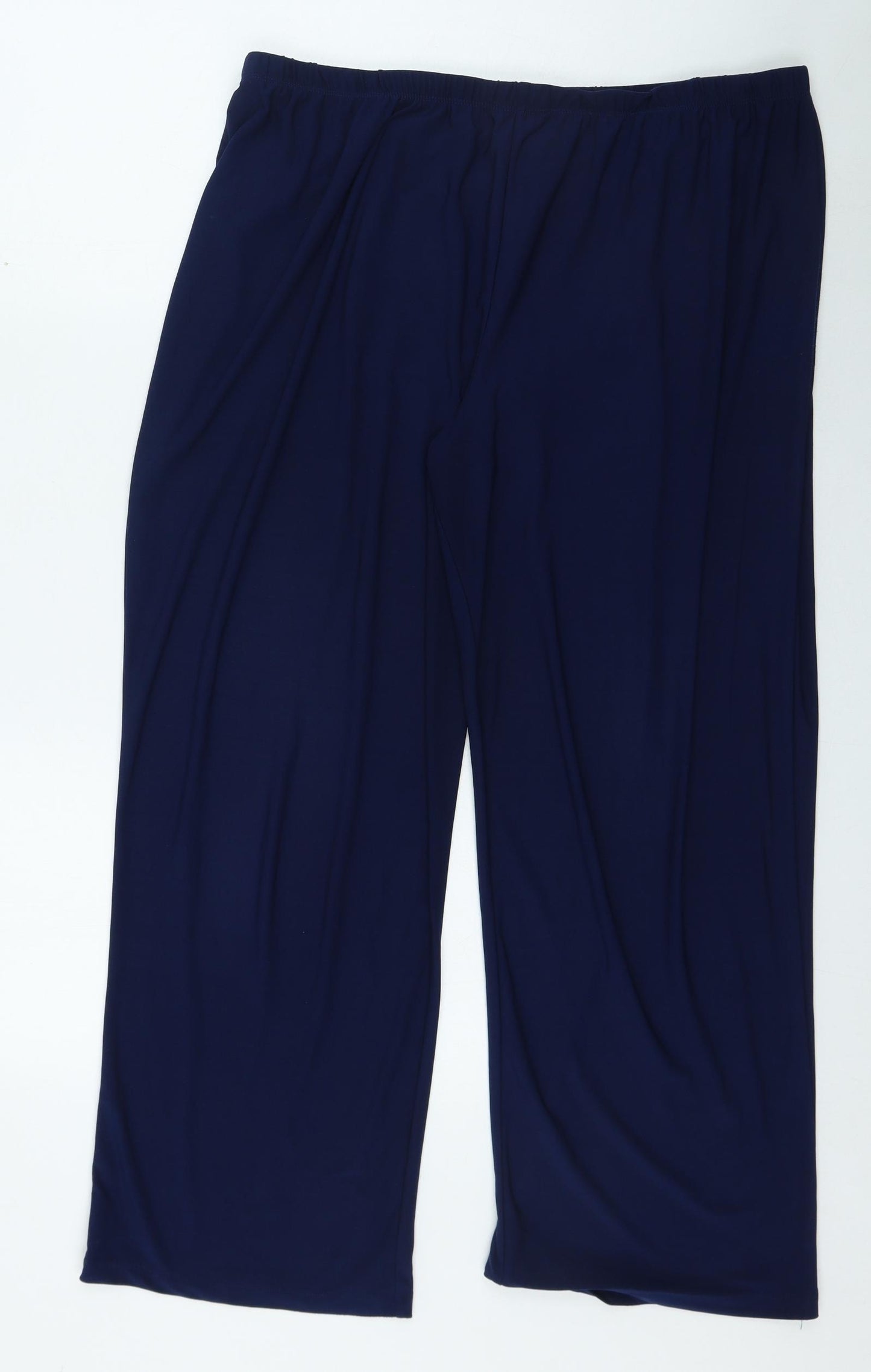 Anthony Studio Womens Blue Polyester Jegging Trousers Size XL L27 in Regular