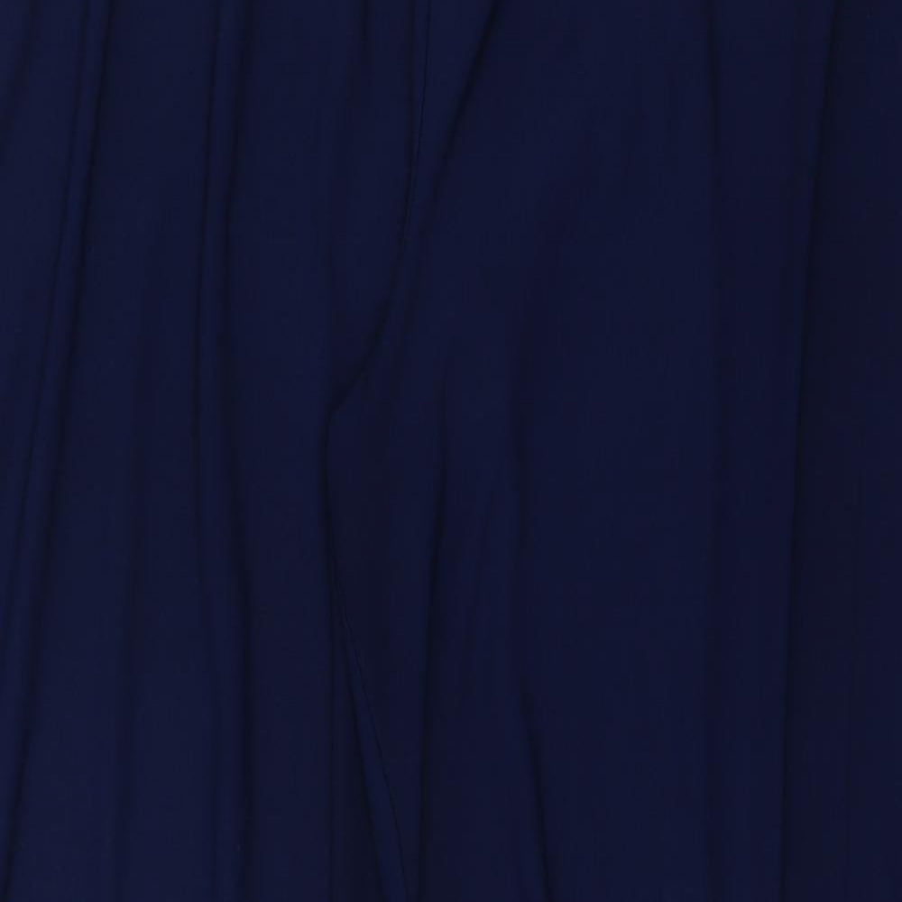 Anthony Studio Womens Blue Polyester Jegging Trousers Size XL L27 in Regular