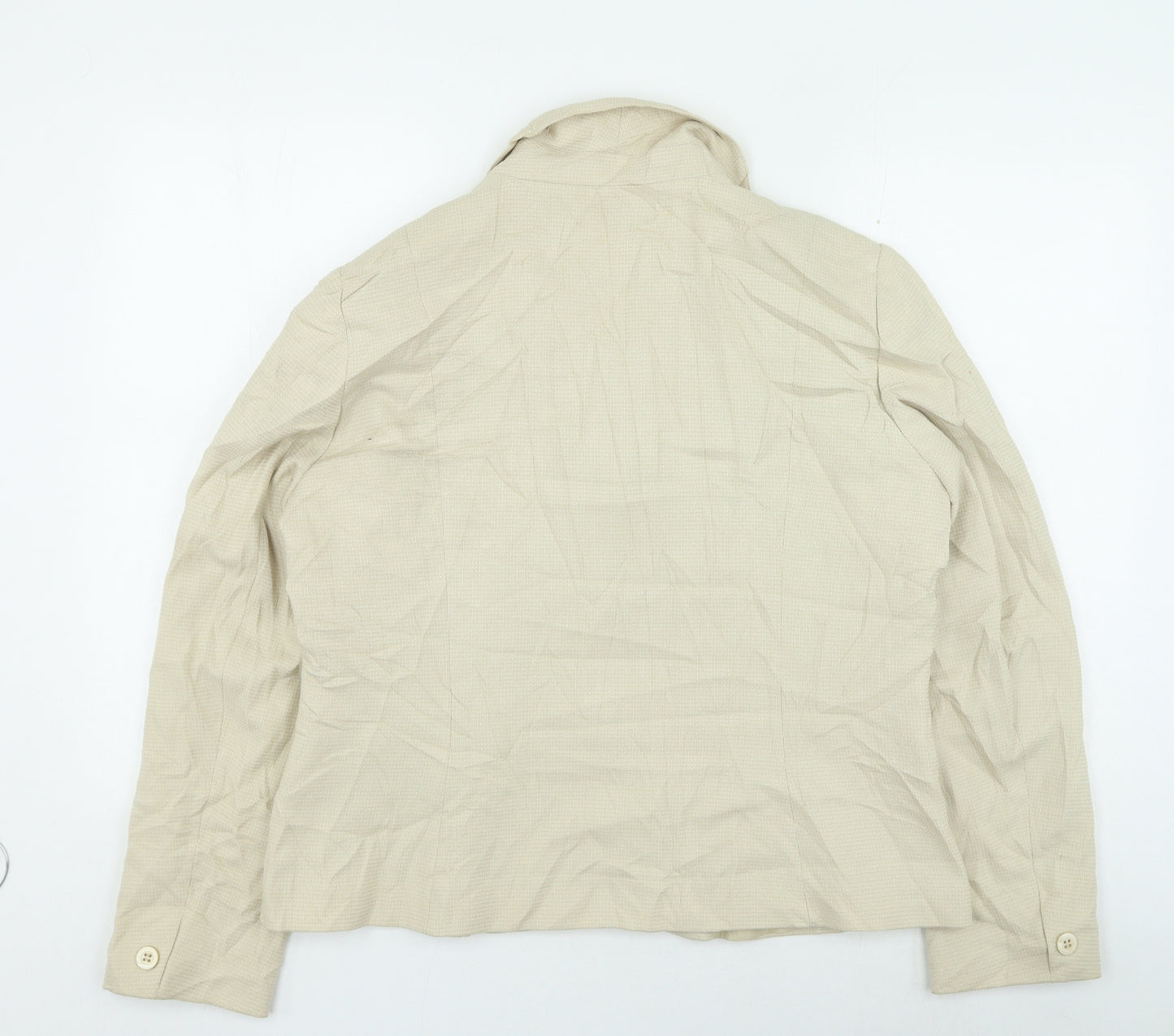 Bonmarché Womens Beige Jacket Size 16