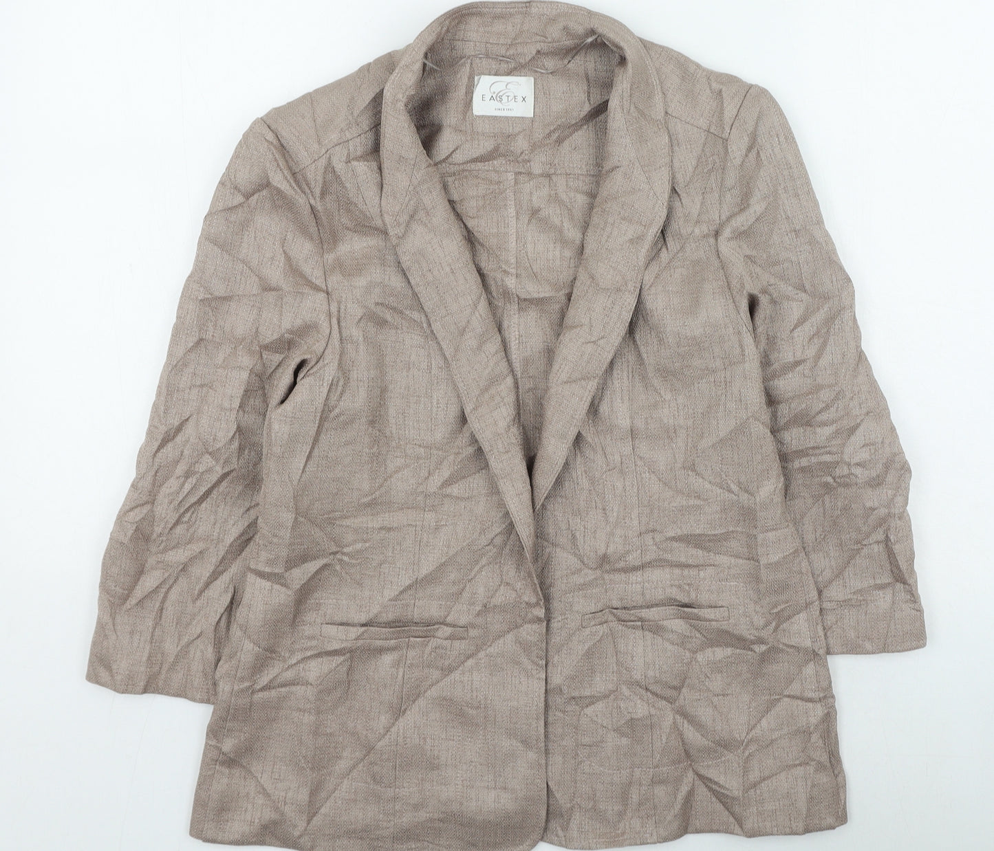 Eastex Womens Beige Jacket Size 12