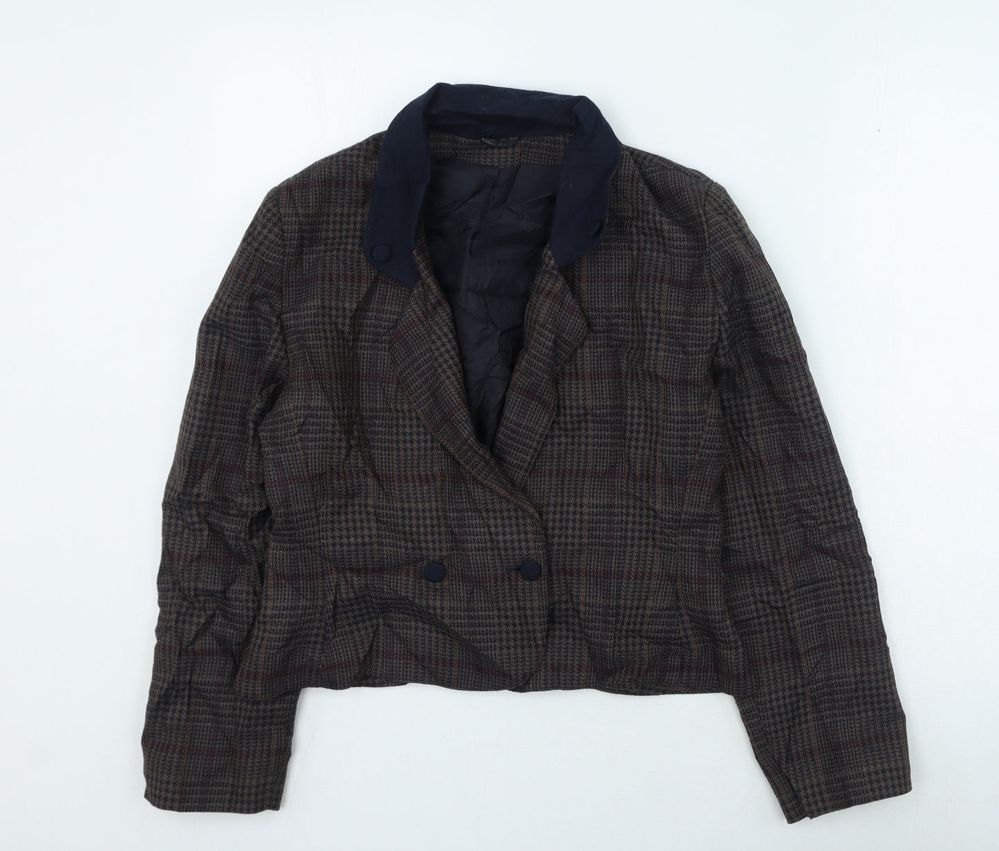 Richards Womens Multicoloured Check Jacket Size 14