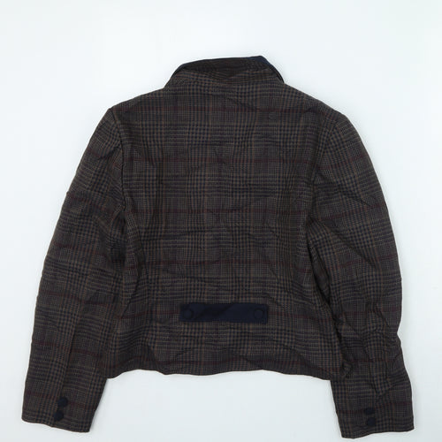 Richards Womens Multicoloured Check Jacket Size 14