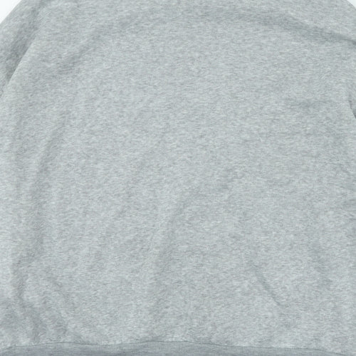 SheIn Womens Grey Polyester Pullover Sweatshirt Size M