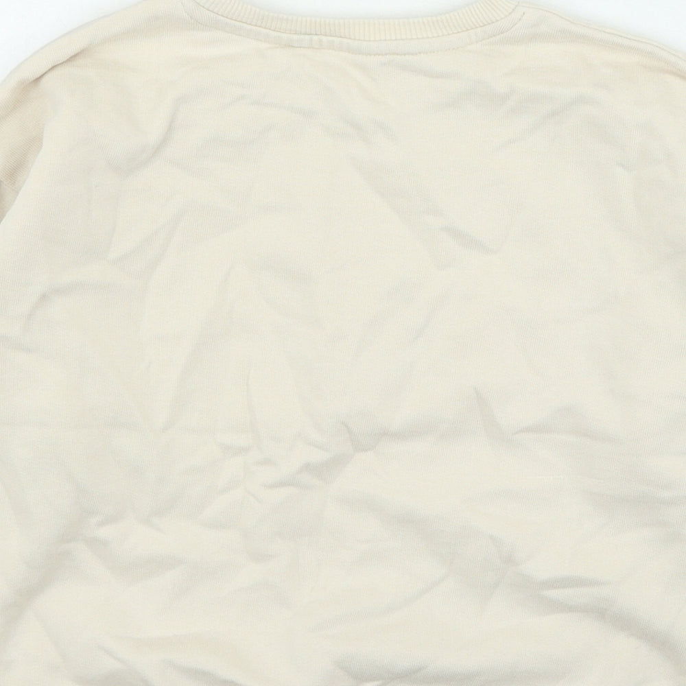 George Girls Pink Cotton Pullover Sweatshirt Size 4-5 Years