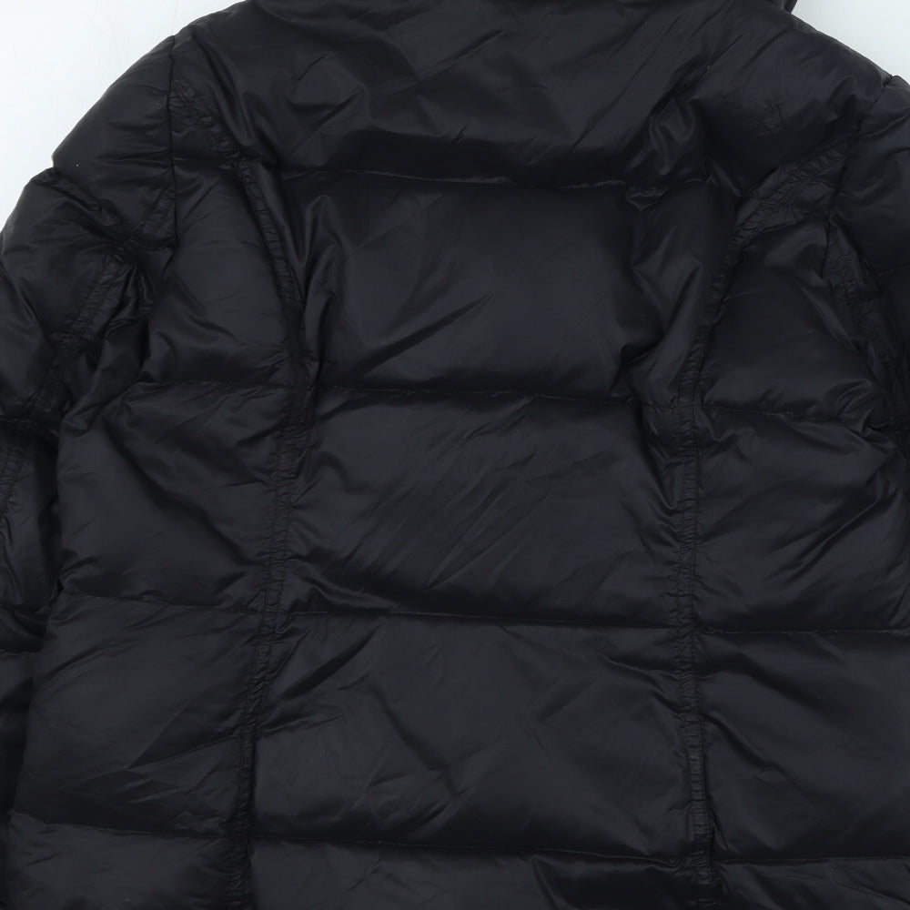 Cherokee Womens Black Puffer Jacket Coat Size 10