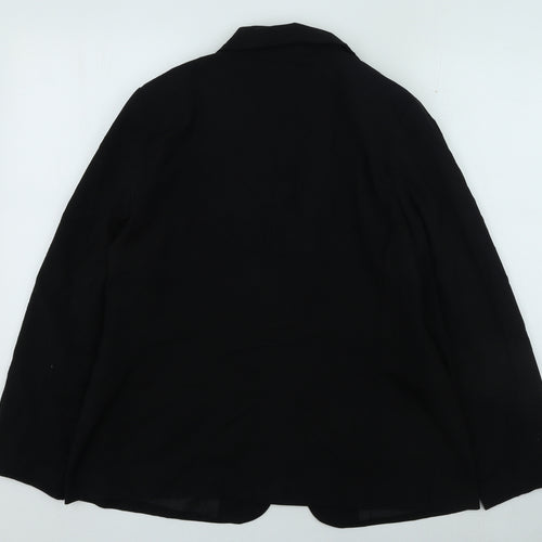 Classics Womens Black Jacket Size 16