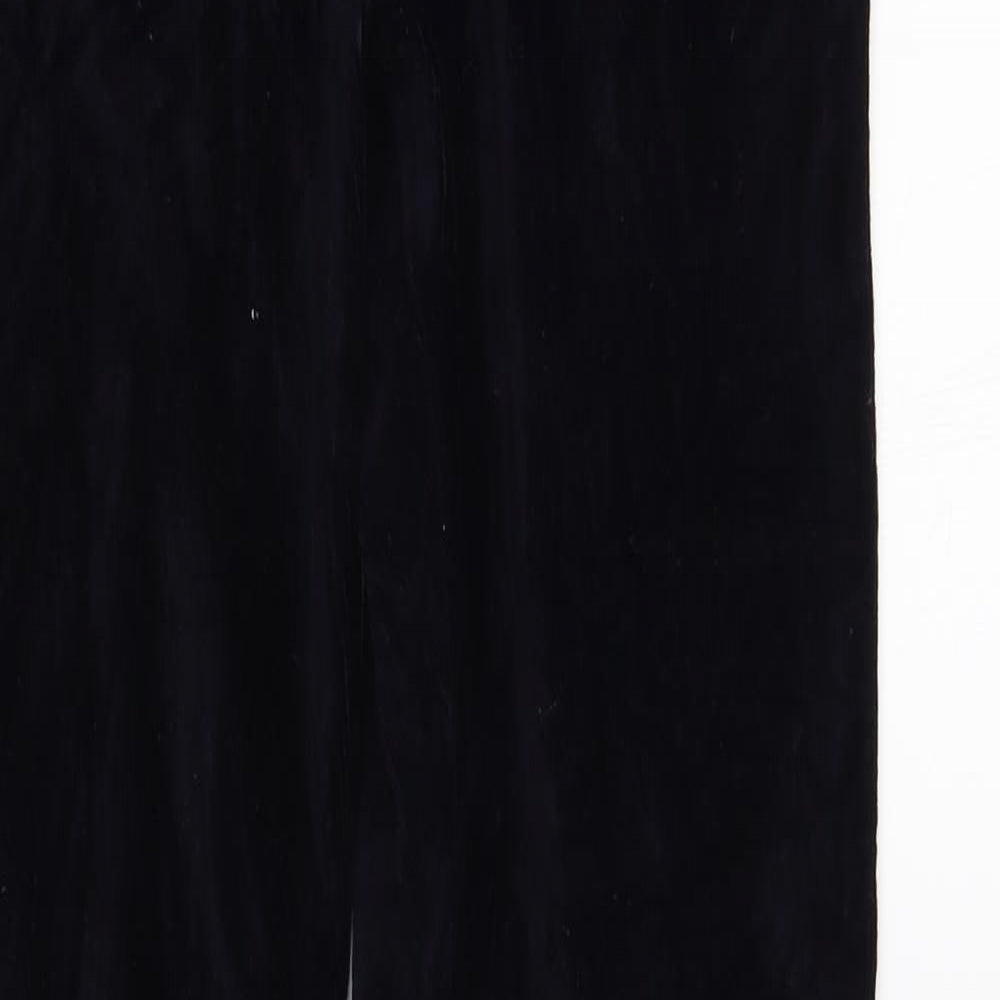 F&F Womens Blue Cotton Jogger Leggings Size 14 L30 in