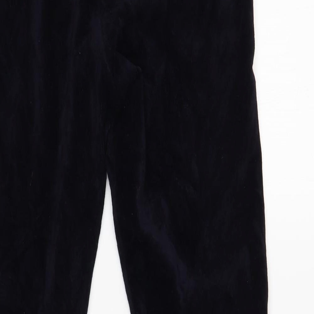 F&F Womens Blue Cotton Jogger Leggings Size 14 L30 in