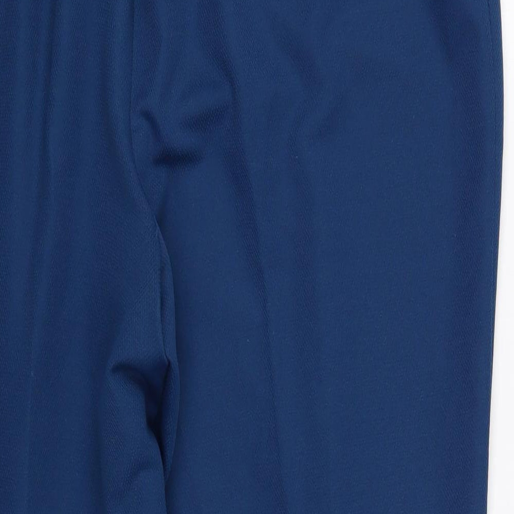 Slima Womens Blue Polyester Trousers Size 22 L24 in Regular