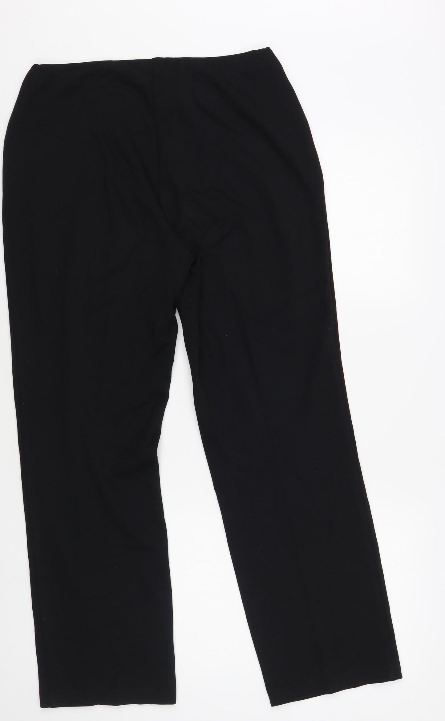 Marks and Spencer Womens Black Viscose Jogger Leggings Size 10 L28 in