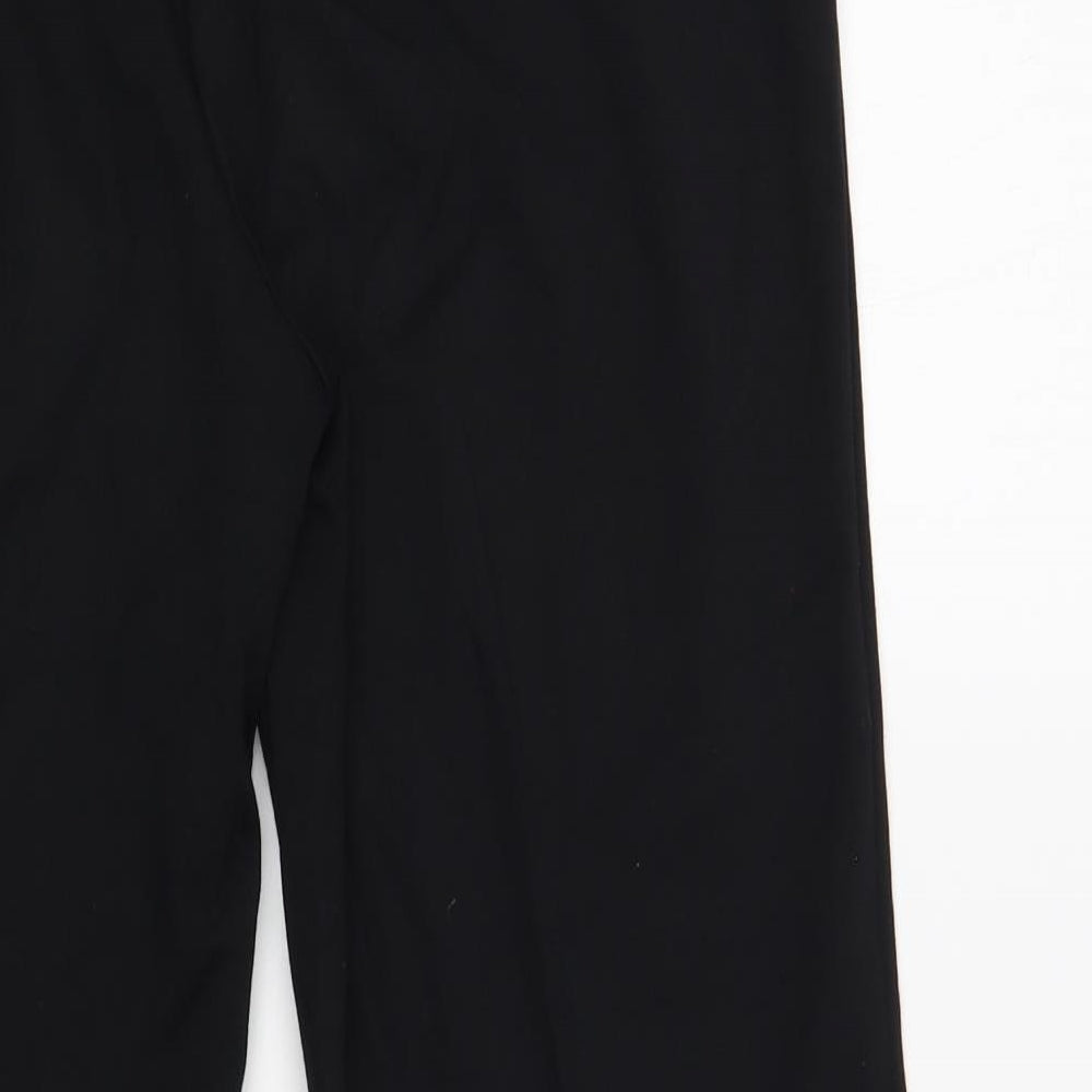 Marks and Spencer Womens Black Viscose Jogger Leggings Size 10 L28 in