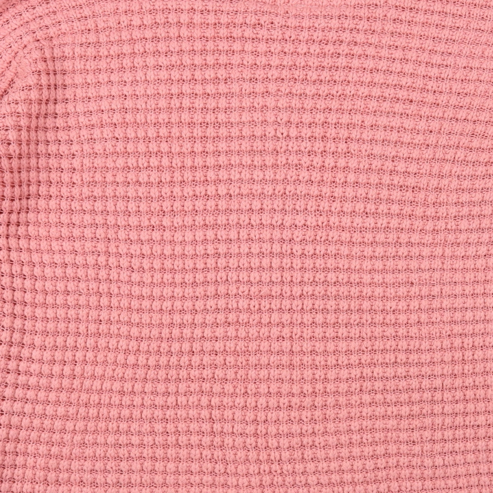 Atmosphere Womens Pink Boat Neck Acrylic Pullover Jumper Size 16