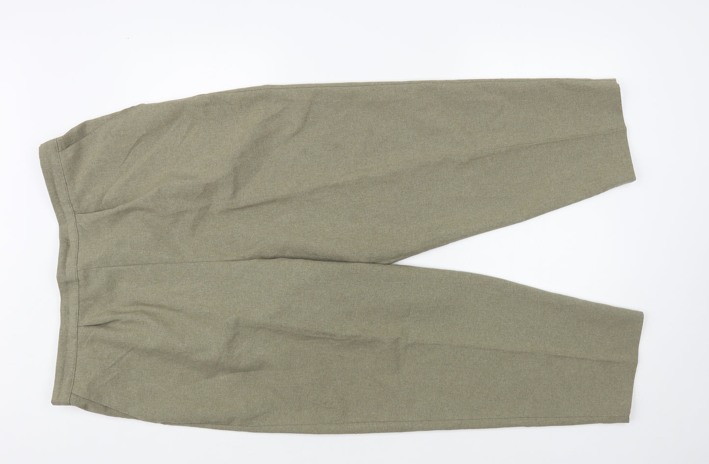 Happit Womens Green Polyester Trousers Size 20 L26 in Regular