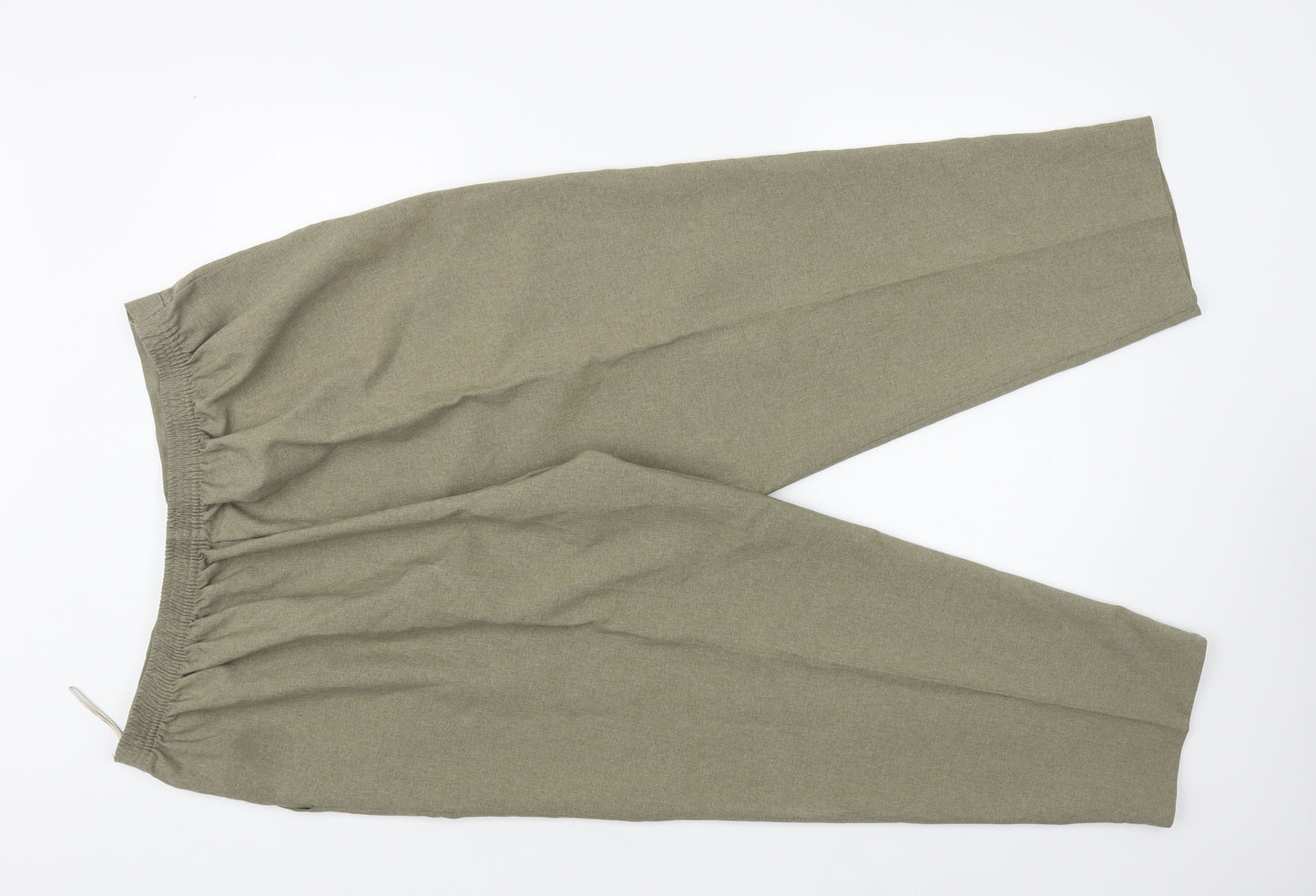 Happit Womens Green Polyester Trousers Size 20 L26 in Regular