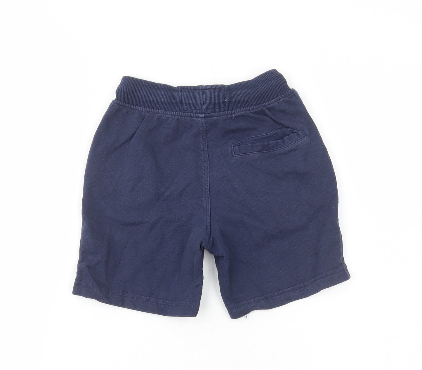 Blue Zoo Boys Blue Cotton Sweat Shorts Size 2-3 Years Regular