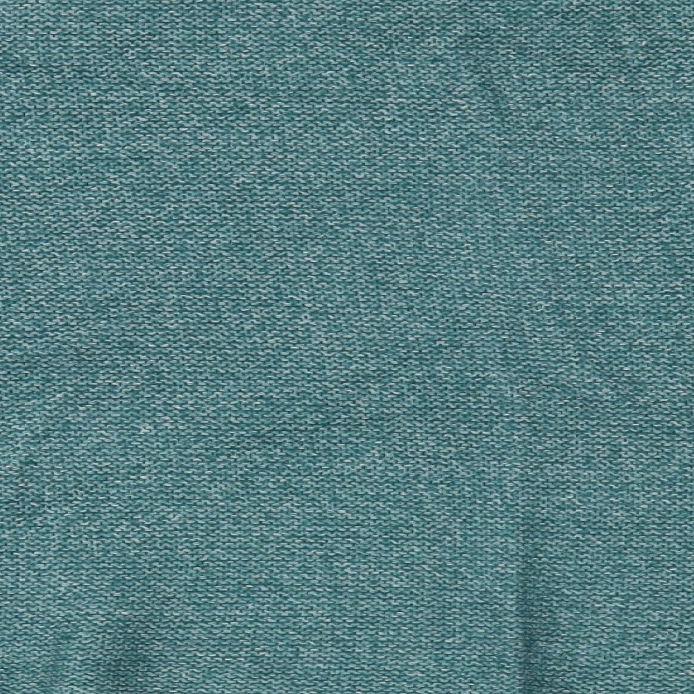 Fat Face Womens Green Round Neck Acrylic Pullover Jumper Size 18